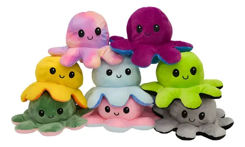 Pulpo Reversible Varios Colores
